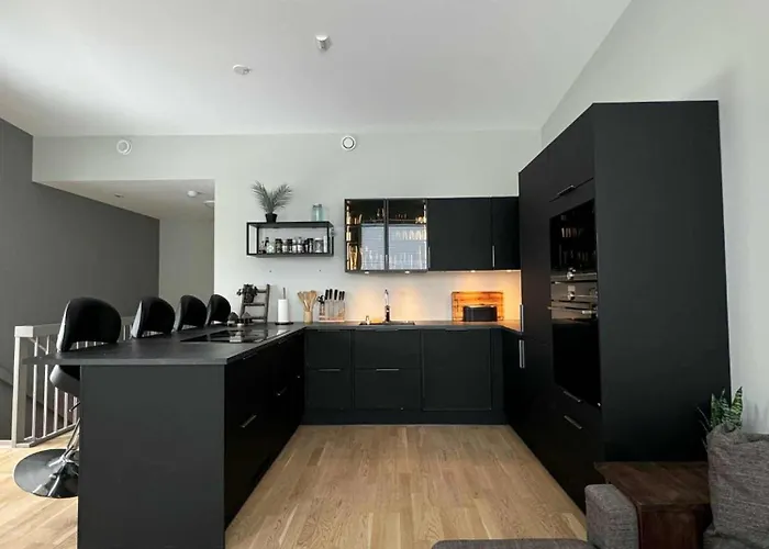 Modern Townhouse In Lofoten Ferienhaus Leknes